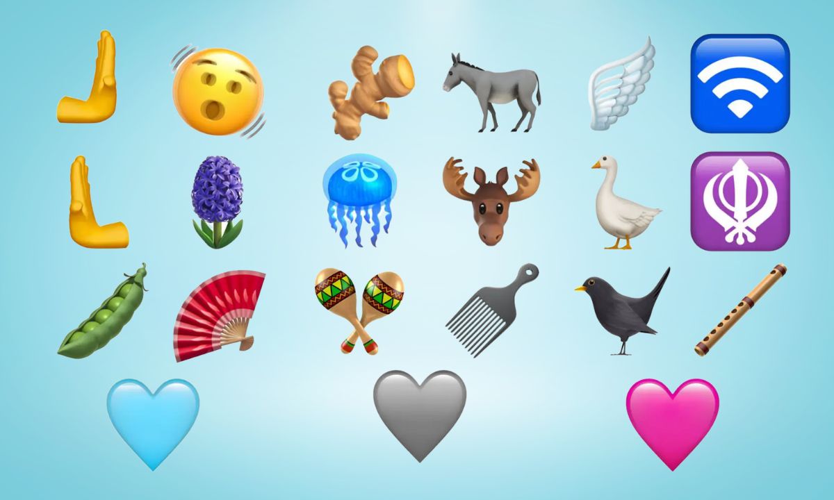 Những emoji mới trên iOS 16.4