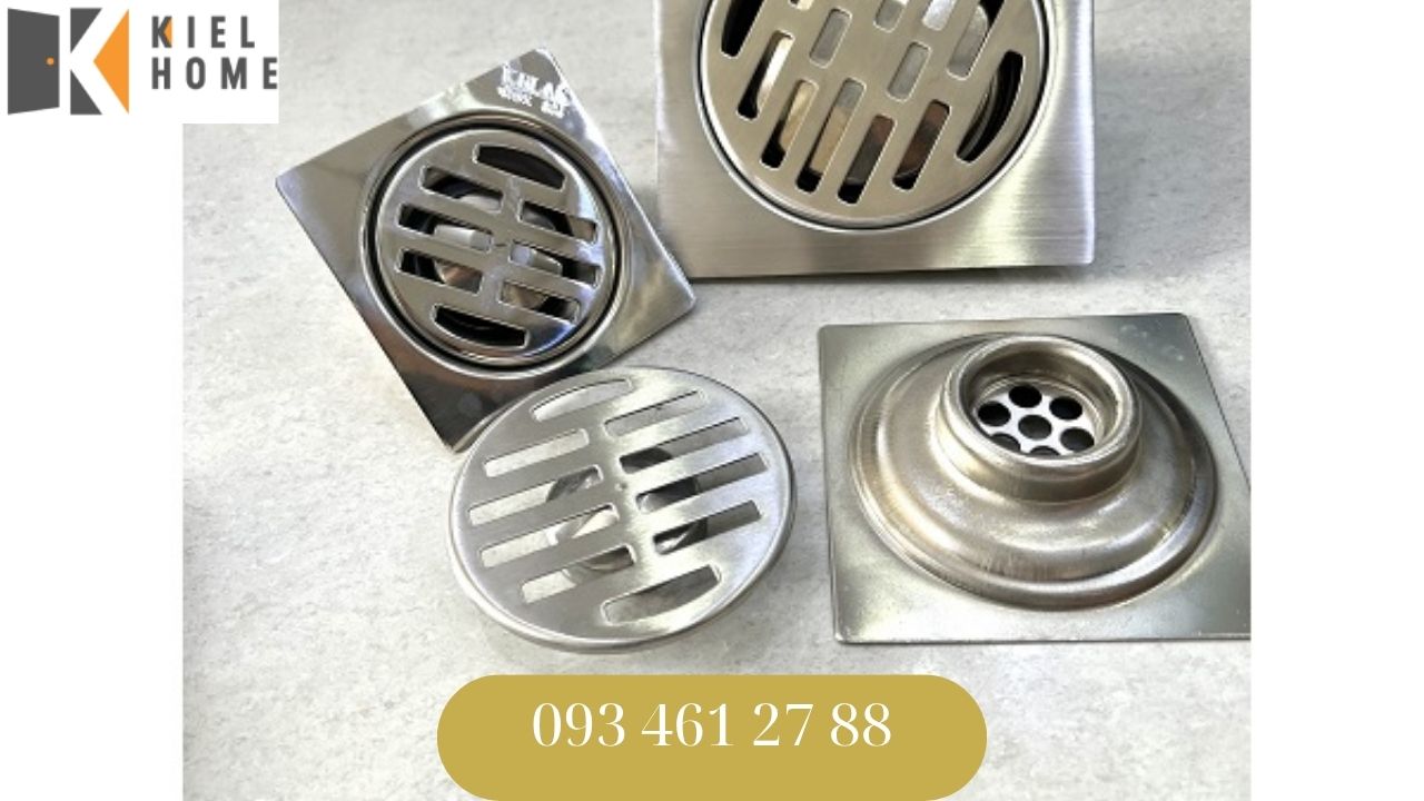 Các Loại Phễu Thoát Sàn Chống Mùi Phổ Biến