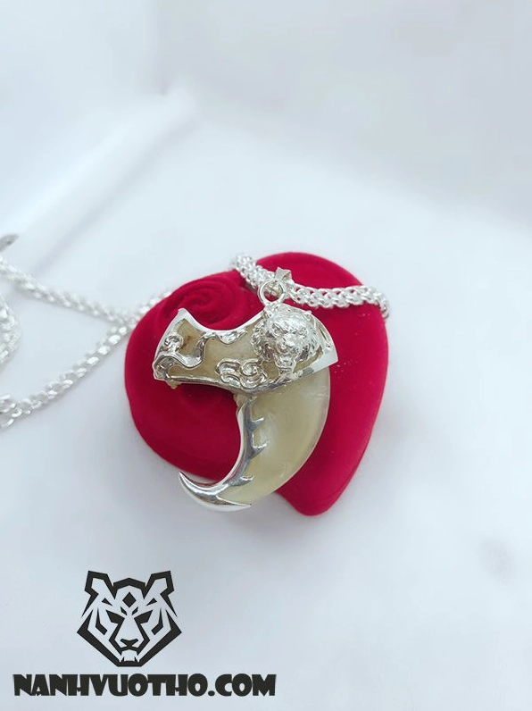 giá móng hổ bọc bạc