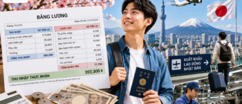 Lương cơ bản ở Nhật Bản 2026, bảng lương 47 Tỉnh