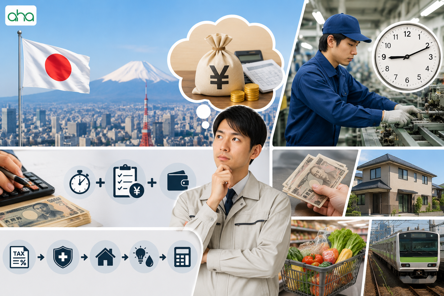 Lương cơ bản ở Nhật Bản 2026 được tính như thế nào?
