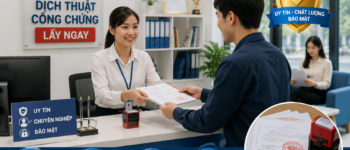 Văn phòng dịch thuật công chứng Hà Nội gần đây, uy tín