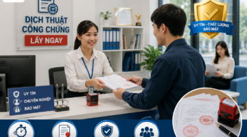 Văn phòng dịch thuật công chứng Hà Nội gần đây, uy tín